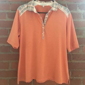 Coral Fairway & Greene Polo Golf Shirt
